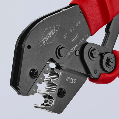 KNIPEX 97 52 09 3-Position Contact Crimping Pliers