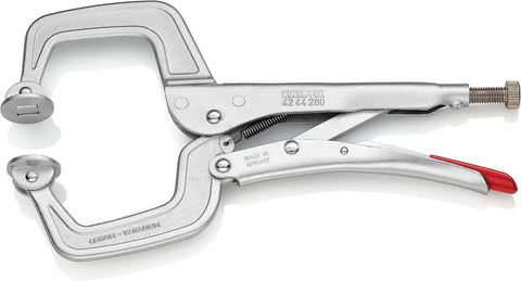 Knipex Tools 42 44 280 11" Locking Welding Grip Pliers