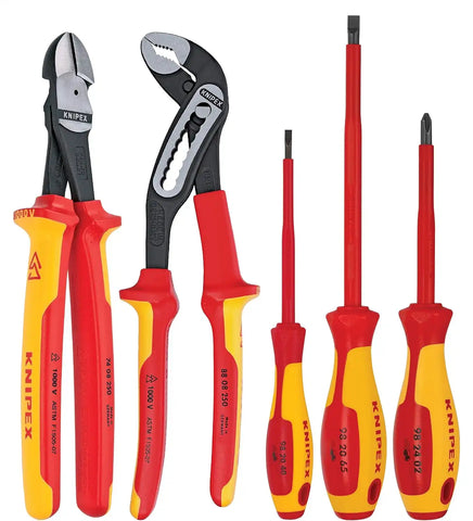 KNIPEX Tools Insulated Tool Set, 5 pc. (9K989820US)