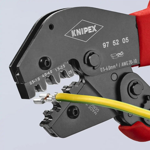 KNIPEX 97 52 05 3 Position Contact Crimp Leverageer Pliers