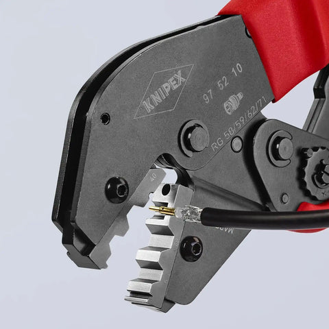 KNIPEX 97 52 10 3-Position Contact Crimping Pliers