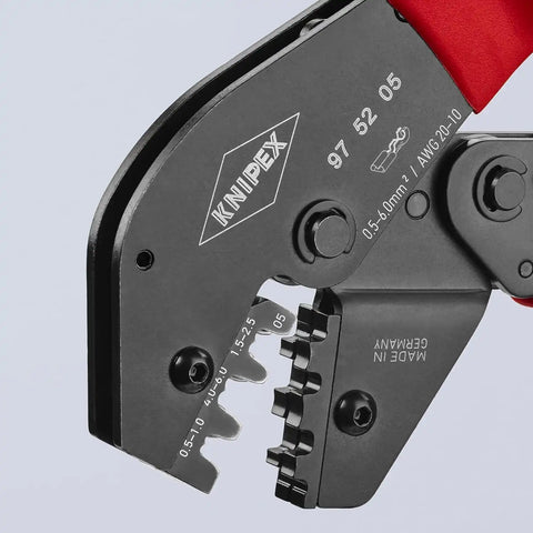 KNIPEX 97 52 05 3 Position Contact Crimp Leverageer Pliers