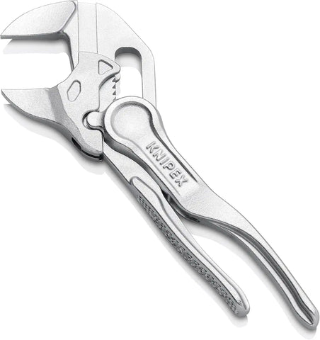KNIPEX Tools 86 04 100 Pliers Wrench XS, 4", Silver | bike-hand-tools