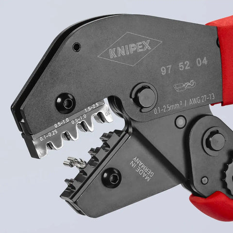 KNIPEX 97 52 04 4-Position Contact Crimping Pliers