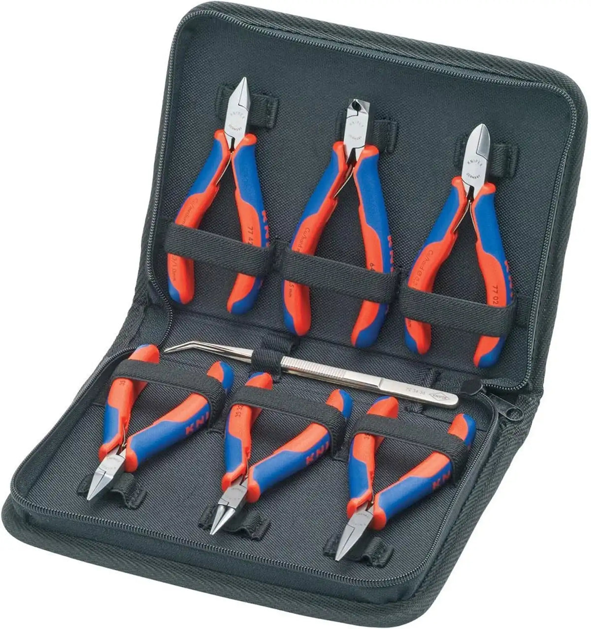 KNIPEX 00 20 16 7-Piece Electronic Pliers Set