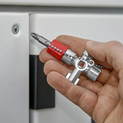 KNIPEX - 00 11 02 Tools - Universal Control Cabinet Key (1102)