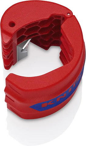 KNIPEX Tools BiX Pipe Cutter, 2-3/4", Red/Blue