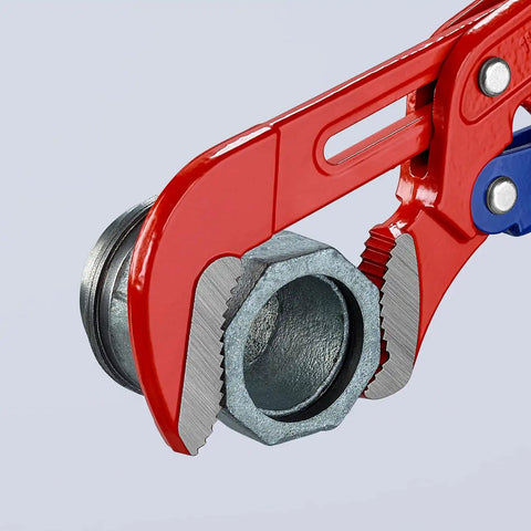 KNIPEX Tools - Swedish Pattern Pipe Wrench, S-Shape Fast Adjust (8360015)