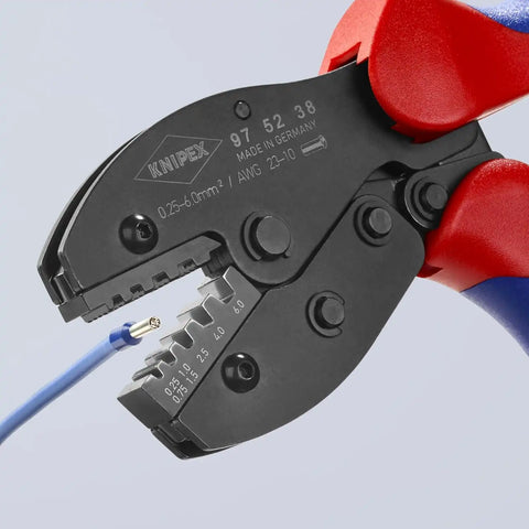 KNIPEX 97 52 38 5-Position Contact Crimping Pliers