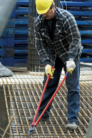 KNIPEX Concrete Mesh Cutter, Steel, 37-1/2 In. L (7182950)