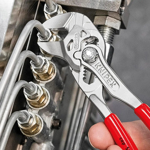 KNIPEX Tools 00 19 55 S6 3 Pc Pliers Wrench Set in Tool Roll