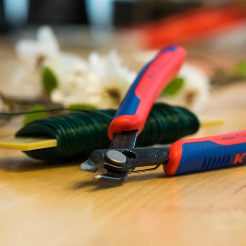 KNIPEX Tools 78 61 125 5-Inch Electronics Super Knips Comfort Grip | bike-hand-tools