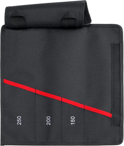 KNIPEX Tools 00 19 61 V01 3 Pc TwinGrip Pliers Set in a Tool Roll, Plastic Dipped (6", 8", 10")