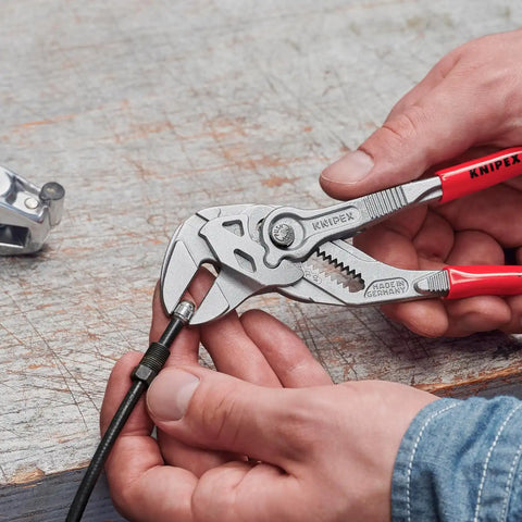 KNIPEX - Pliers Wrench, Chrome (86 03 180)