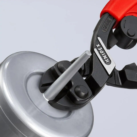 KNIPEX Tools 72 62 200 High Leverage Flush Cutter for Plastic and Soft Metal, 8-Inch