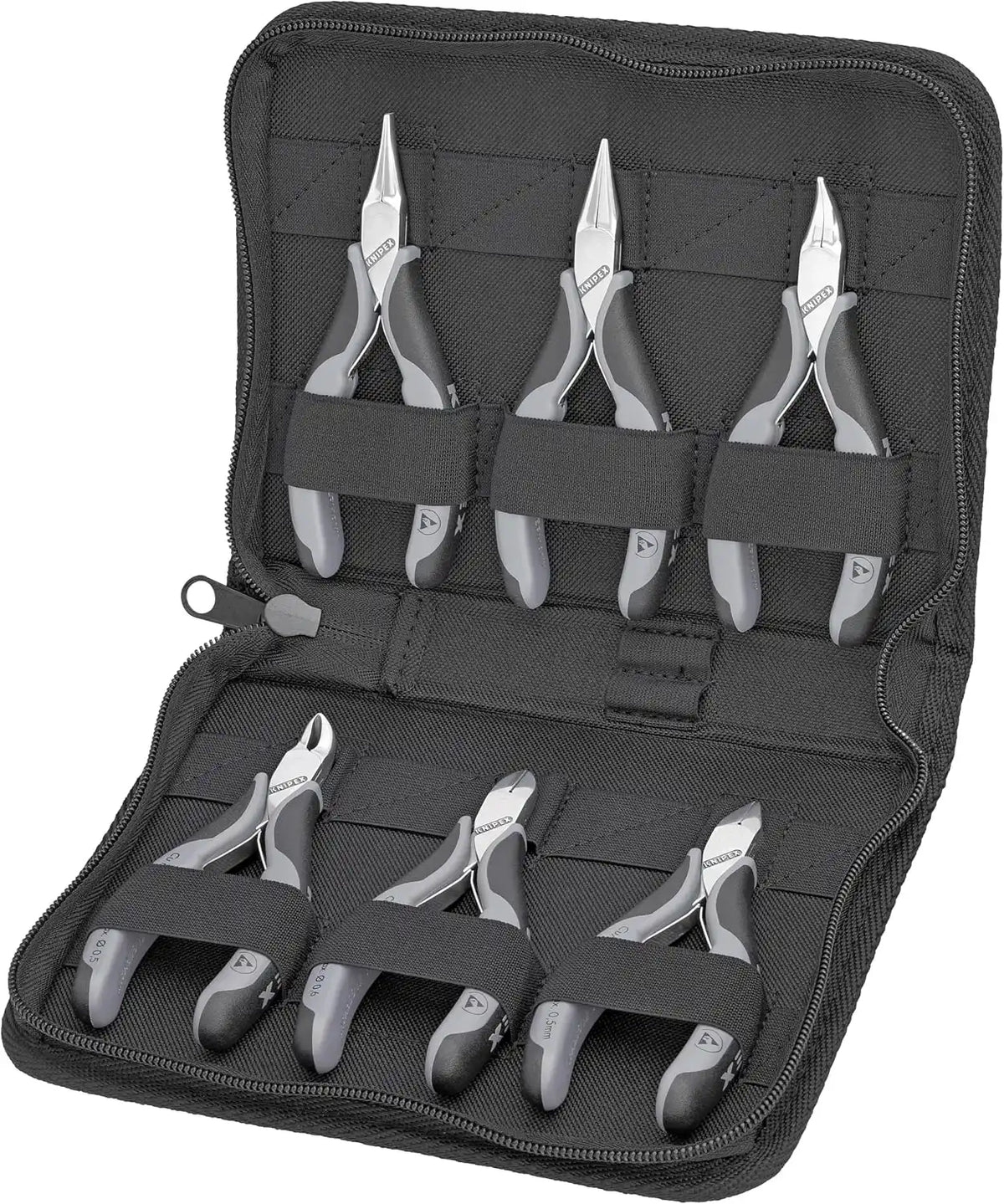 KNIPEX 00 20 17 6-Piece Electronic Pliers Set