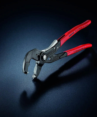 Knipex Tools 85 51 250 AF 10" Hose Clamp Pliers with Locking Device