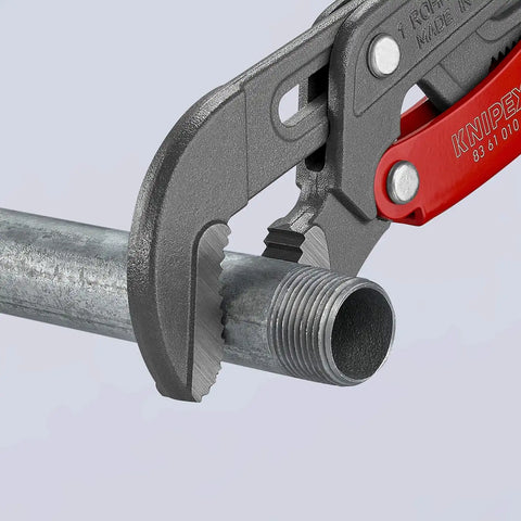 KNIPEX Tools 83 61 010, Rapid Adjust Swedish Pipe Wrench, 12